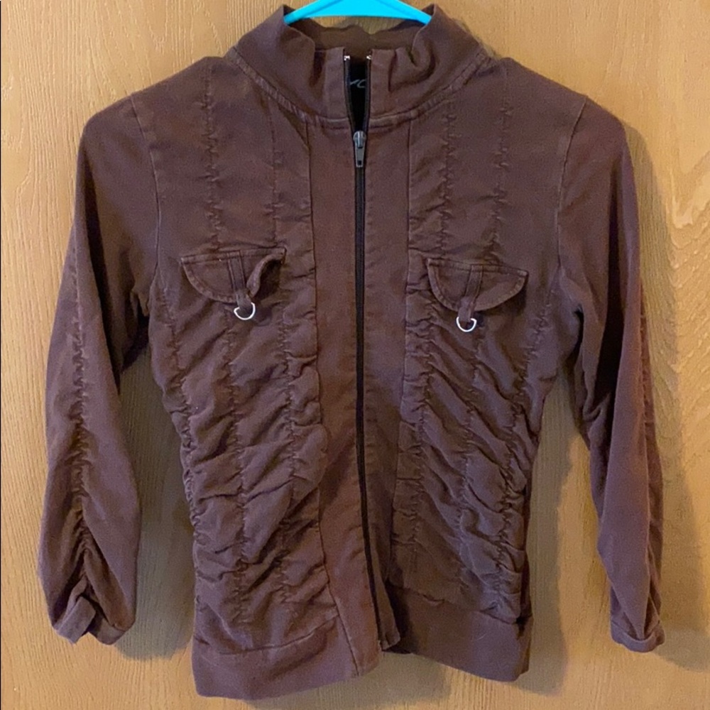NYC zippered jacket